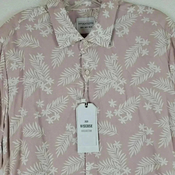 NWT DENIM & FLOWER Size Medium 100% Viscose - Picture 2 of 7